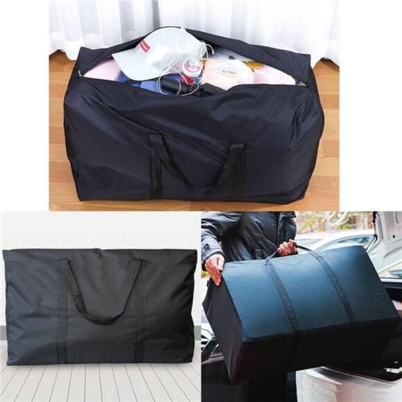 Extra Large Moving Bags with Strong Zippers & Carrying Handles, Storage Bags - Picture 4 of 8
